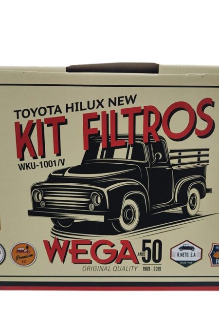 Kit de filtros para Toyota Hilux marca Wega